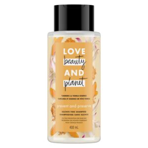 Love Beauty and Planet Turmeric & Tonka Essence Shampoo