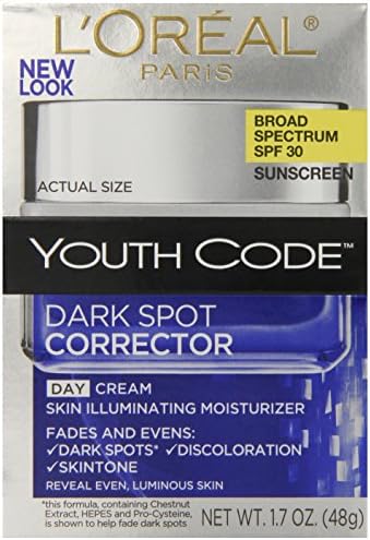 L'Oreal Paris Youth Code Dark Spot Corrector Facial Day Cream SPF 30